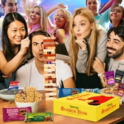 Snacks Gift Variety Basket for Adults (72 Count) Great For Men, Women, Adults, Office, School, Colleges - Gift Assortment Package - Great Gift Basket For Home, Work, Office, Meetings, College