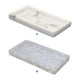 thumbnail image 5 of Cateissary Bandeja de baño elegante con textura veteada para baños pequeños Bandeja de almacenamiento de escritorio con textura veteada Almacenamiento y organización del hogar Tipo 1, 5 of 6