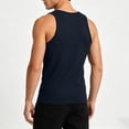 thumbnail image 4 of Squevariel Sleeveless Undershirts for Men Big and Tall Summer Casual Workout Tank Tops Solid Color Stretch Athletic Shirts, 4 of 7
