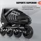 thumbnail image 5 of Patines CENTURFIT Linea 4 Ruedas Profesionales Ajustables Adultos Color Negro Talla De Los Patines Gd 24-26.1 ABEC-7, 5 of 11