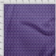 thumbnail image 3 of oneOone Georgette Viscose Fabric Geometric & Paisley Block Print Fabric BTY 42 Inch Wide, 3 of 4