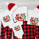 thumbnail image 1 of Camisetas estampadas Somos familia 2025 Camisetas familiares a juego Ropa de fiesta para papá/mamá/hermano/bebé Regalo de Navidad, 1 of 5