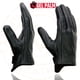 thumbnail image 2 of Milwaukee Leather MG7510 Guantes de mano para motocicleta de muñeca corta con palma acolchada de gel de cuero negro para hombre con cubierta de panel completo - Grande, 2 of 5