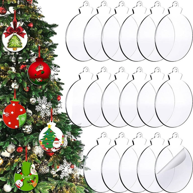 Round Ornament Acrylic Blanks