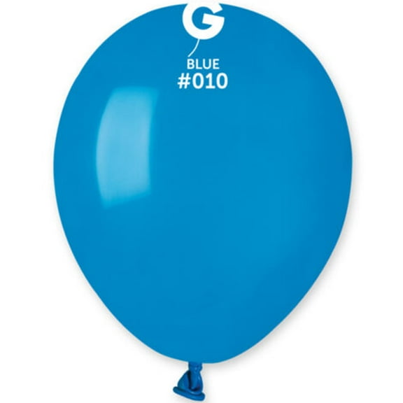 100 Gemar Blue Balloons 5"