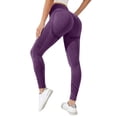thumbnail image 4 of Certgust Hot Sales Under $20 Womens Leggings High Waisted Workout Leggings for Women Full Length Capri Tummy Control Yoga Pants for Running Cycling, 4 of 7