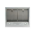 thumbnail image 3 of Hotte de Cuisinière Rétro Classique de 24 Pouces sous Armoire avec Filtres à Chicanes en Acier Inoxydable, Blanc Guimauve, 3 of 6