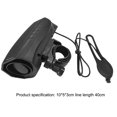 thumbnail image 3 of Campana de timbre de alarma de sonido de manillar de bicicleta de montaña de seguridad de bocina fuerte alimentada por batería Tmvgtek Accesorios para bicicletas, 3 of 4
