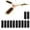 As Show, variant on 12 Pcs Ceiling Fan Filters,Activated Coconut Carbon Fan Filter for Ceiling Fan, Easy-Stick Universal Air Filter for Common Household Contaminants,Pet Dander for Home, Office, Bedrooms