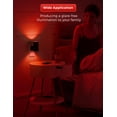 thumbnail image 6 of LED Red Night Light, Night Lights Plug into Wall, LED Night Lights with Light Sensor, Sleep Aid Red, Dimmable Night Light for Christmas, Holiday Decor, Hallway, Bedroom, 2 Pack, 6 of 7