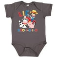 thumbnail image 3 of Inktastic Farmer Tractor Eieio Little Bro Boys Baby Bodysuit, 3 of 5