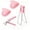 Pink, variant on Stainless Steel Anti Scald Bowl Clip,Multifunctional Hot Plate Gripper,Heat Resistant Kitchen Holder,Non Slip Durable Clip Design for High Temperature Bowl Dish Pot Taking Anti Scald,Pink