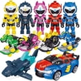 thumbnail image 2 of Mini Force Agent Scooter Transformation Super Dinosaur Power Toys Figuras de acción MiniForce X Deformation Mecha Robot Regalos para niños, 2 of 5