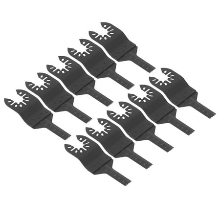 

Senjay High Speed Steel Saw Blade Quick Release Power Tools Universal Tool Quick Disassembly 10Pcs High Speed Steel Saw Blade Oscillating Tool Blade
