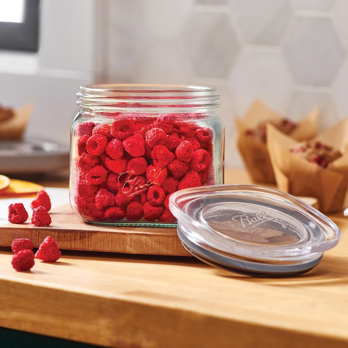Ball Stack & Store Quart Jar, bocal de stockage en verre