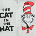 thumbnail image 5 of Dr. Seuss Cat in the Hat Zip Up Fleece Hoodie (Boys), Sizes 3T-7, 5 of 5