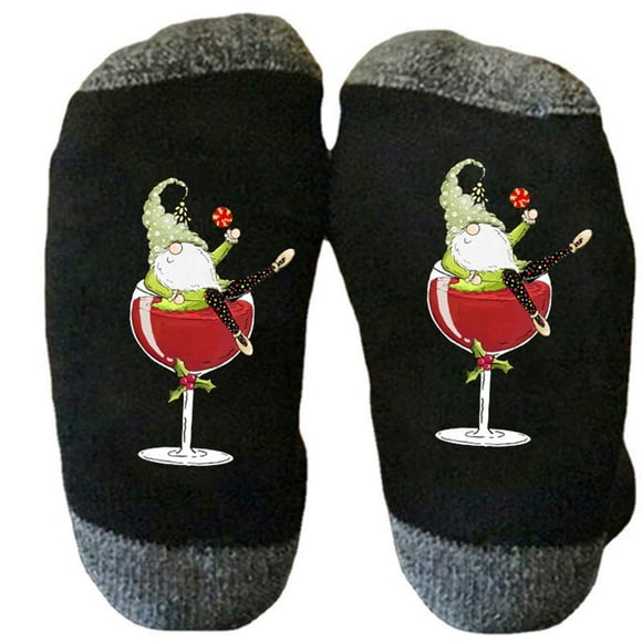 EQWLJWE Womens Athletic Socks Knit Pattern Sports Socks Winter Cotton Socks Crew Cut Christmas Socks Warm Soft Socks Novelty Fashion Casual Crew Socks
