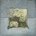 thumbnail image 4 of Patricia Pinto 12x12 Black Modern Wood Framed Wall Art Titled - Hydrangeas on Blue II, 4 of 6