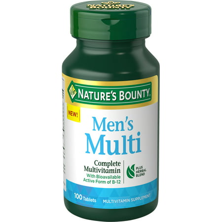 Nature's Bounty Men's Complete Multivitamin, 100