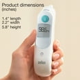 thumbnail image 4 of Braun ThermoScan 5 Digital Ear Thermometer for all ages, IRT6020US, White, 4 of 14