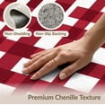 thumbnail image 6 of ODIKA 2'x3' Washable Doormat Non-Slip, Low Pile Plaid Striped Crosshatch Covering Checked Checkered Christma for Entryway, Kitchen, Laundry Room, 6 of 7