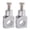 Silver, variant on Universally Motorcycle Handlebar Risers Motocross Heightening Clamp Mount 25mm 1'' Pit Bike Motorbike Accessories