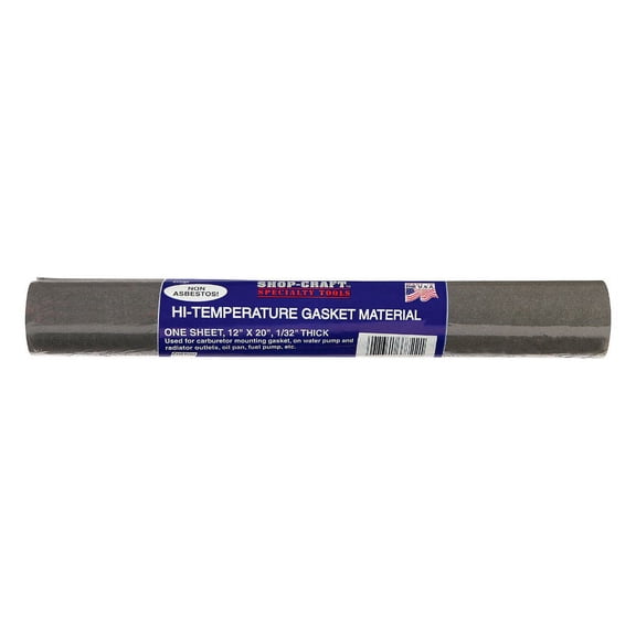 CUSTOM ACCESSORIES Gasket Material, Non Asbestos Like, 1/32 x 12 x 20-In. 37722