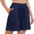 thumbnail image 3 of UPPADA Womens Plus Size Shorts Womens Cargo Shorts Womens Shorts Linen Shorts for Women Plus Size Shorts Women Shorts Sweatshorts Women Deals of The Day Lightning Deals Today Prime, 3 of 7