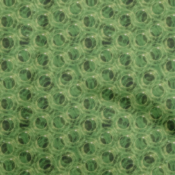 oneOone Polyester Spandex Green Fabric Abstracts Sewing Fabric By The Yard Printed Diy Clothing Sewing Supplies 56 Inch Wide