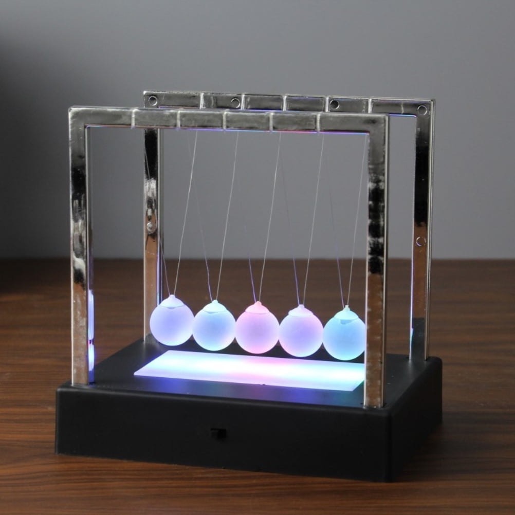 Newton's Cradle Desktop Gadget Toy Physics Science Pendulum Ball Desk Retro 