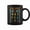 Black, variant on The Epic Saga Ithaca Odysseus Musical Wisdom Thunder Coffee Mugs
