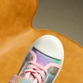 thumbnail image 6 of Kushyshoo Gradient Glitter Toddler High Top Girls Sneakers Kids Walking Shoes 12M, 6 of 7
