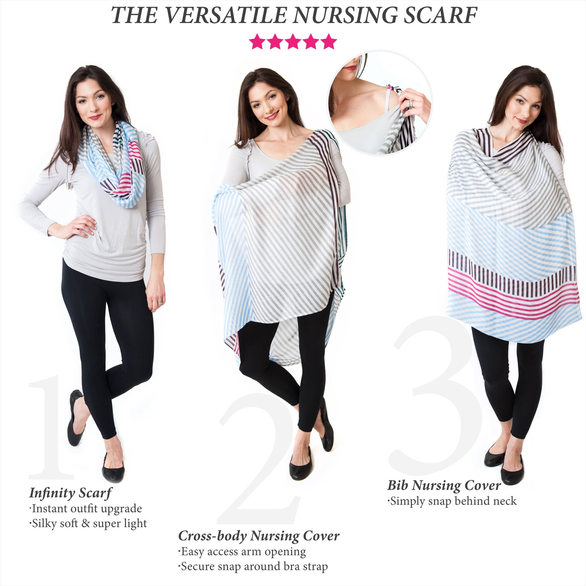 infinity scarf nursing cover