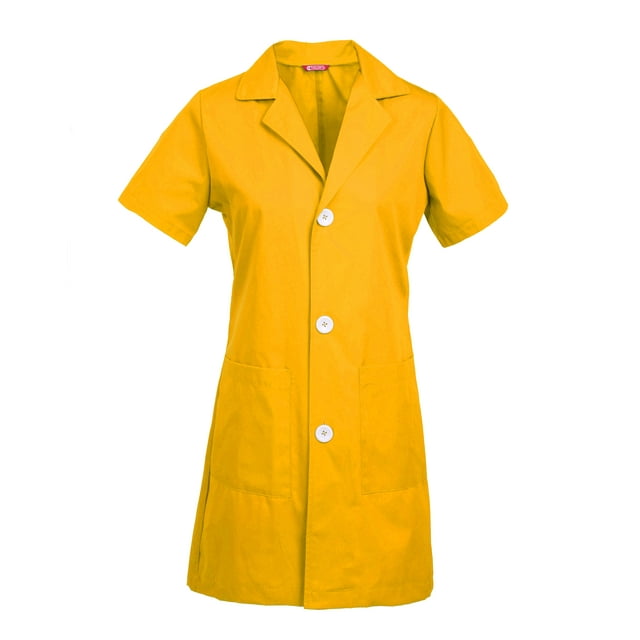 Women's Short Sleeve Lab Coat