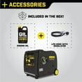 thumbnail image 3 of Champion Power Equipment 3500W Dual Fuel Pull Cord Start Inverter Generator, 3 of 8