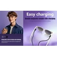 thumbnail image 4 of HZAWHX Smart Glasses with AI,Bluetooth Glasses with 110+ Translation,Smart Glasses for Men&Woman,Multifunctional Bluetooth Glasses for Women Black, 4 of 9