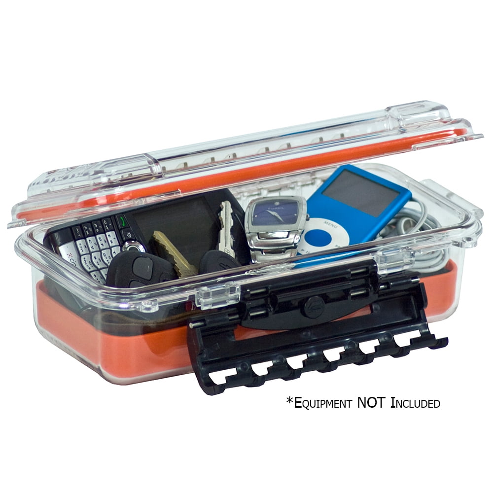 Plano Guide Series 3500 Field Box Waterproof Case, Orange, Small