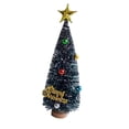 thumbnail image 1 of Mini árbol de Navidad Macarena decoración navideña cepillo de botella 16cm Verde, 1 of 8