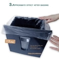 thumbnail image 5 of Paper Shredder Waste Liners Heavy-Duty PE-HD 15.8-Gallon Drawstring Trash Bags, 50 Bags, 50 Pack, 5 of 12