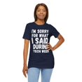 thumbnail image 6 of I'm sorry for what I said during tech week funny musical Unisex T-shirt, 6 of 7