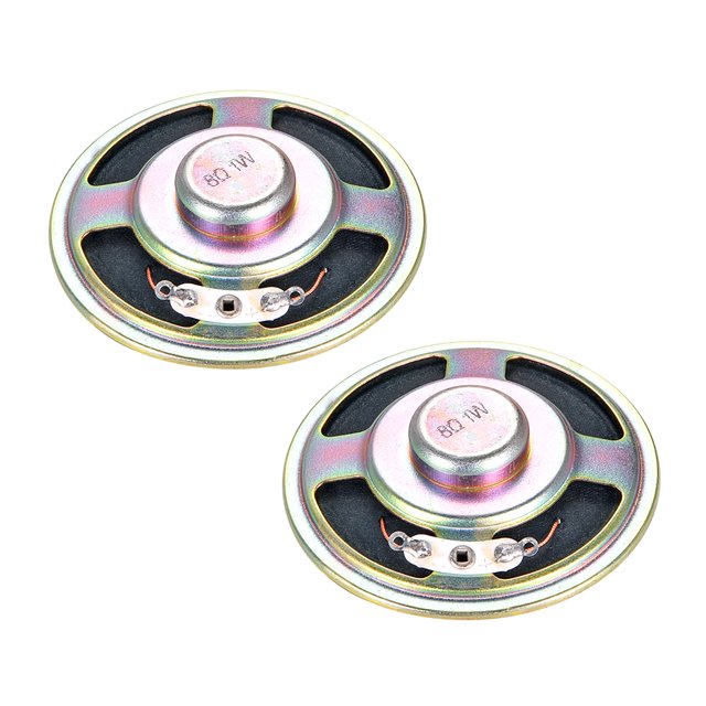 Unique Bargains Haut-Parleur Rond 1W 8 Ohms 57mm pour Audio DIY 2 Pcs