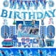 thumbnail image 2 of Decoraciones de fiesta de cumpleaños de Frozen de Disney, globos de fondo de princesa Anna, Elsa, Reina de la nieve, suministros para regalos de fiesta de niños felices, 2 of 4