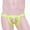 Yellow, variant on Men's Sexy Stretch Briefs Underwear G-string Fashion Sretch Micro Briefs Thong Men T-back Trunks Playful Panties Bikini with Soft Waistband
