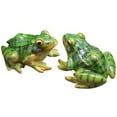 thumbnail image 2 of 2pcs Funny Resin Frogs Decor Desktop Creative Craft Adorable Frogs Figurine, 2 of 8
