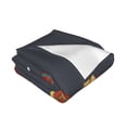 thumbnail image 3 of XMXT Throw Blanket, Christmas Cartoon Elements Machine Washable Blankets for Sofa, 60 x 50 inches, 3 of 9