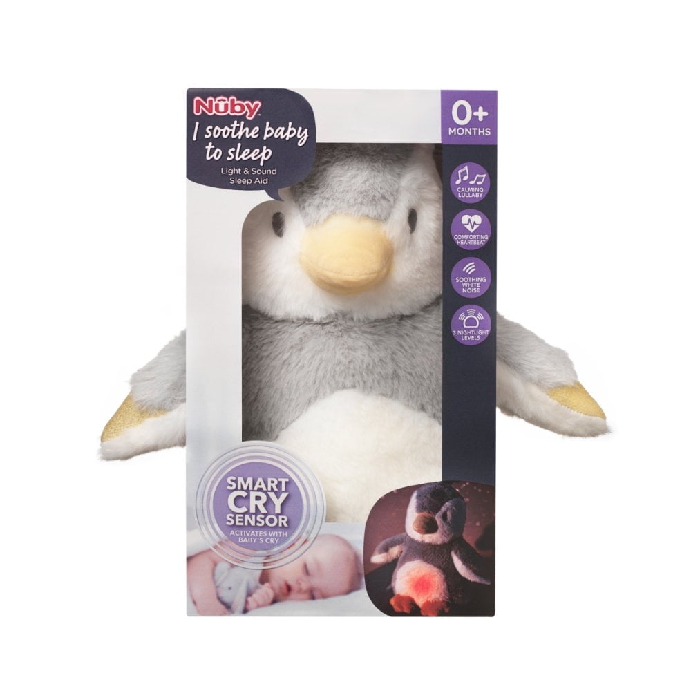 Nuby - Penguin Smart Cry Sensor Sleep Aid - Walmart.com