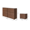 thumbnail image 4 of Set de Cajonera y 2 Buros Noe - Nogal, 4 of 5