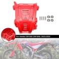 thumbnail image 3 of Skid Plate Engine Guard Crack Plastic For Honda CRF300 CRF300L 2023-2024 Red, 3 of 15