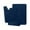 Navy Blue, variant on Bathroom Rugs Sets 3 Piece,Bath Mats for Bathroom Non Slip, Velvet Bath Rug, Soft and Absorbent Velvet Bathroom Mat Set, Machine Wash & Quick Dry Durable Carpet for Bath