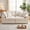 White, variant on Alupssuc 78" Cloud Sectional Couches for Living Room, Loveseat Modular Boneless Couch, Darkgrey